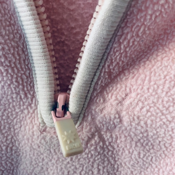 Fleece Snowflake quarter Zip up - Picture 2 of 6